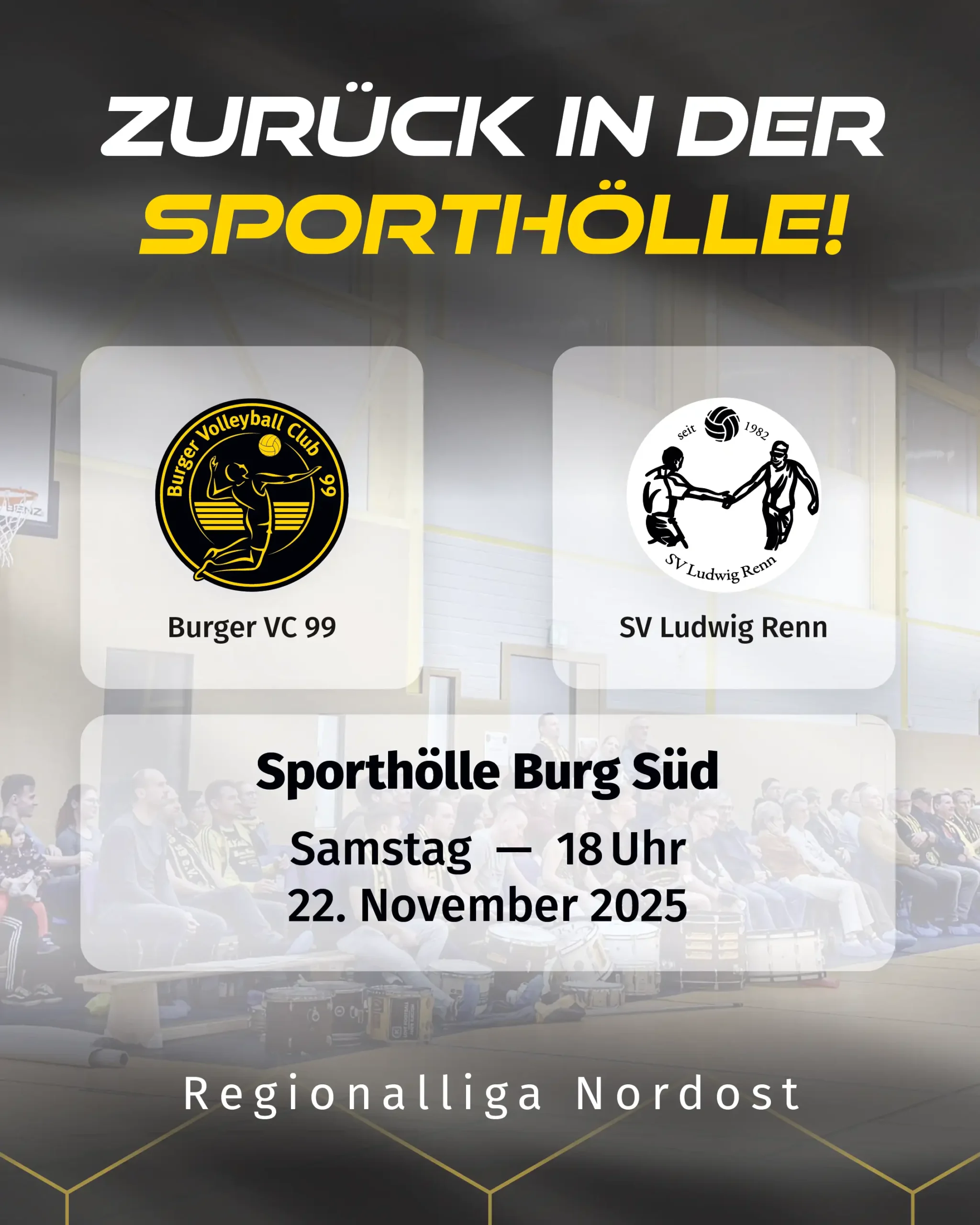 Matchday Sporthoelle 22.11.25 scaled